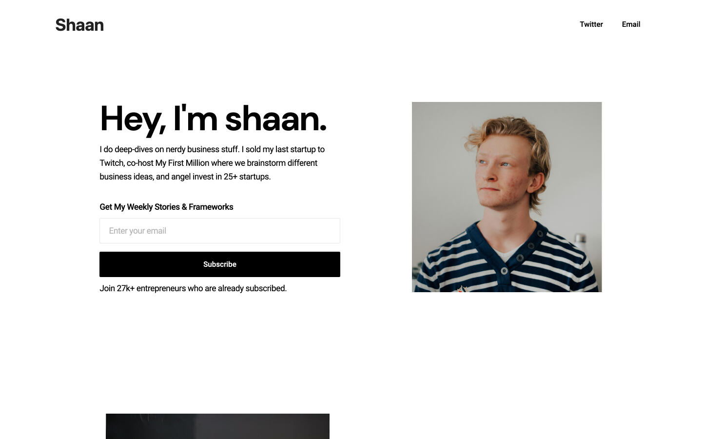 template preview